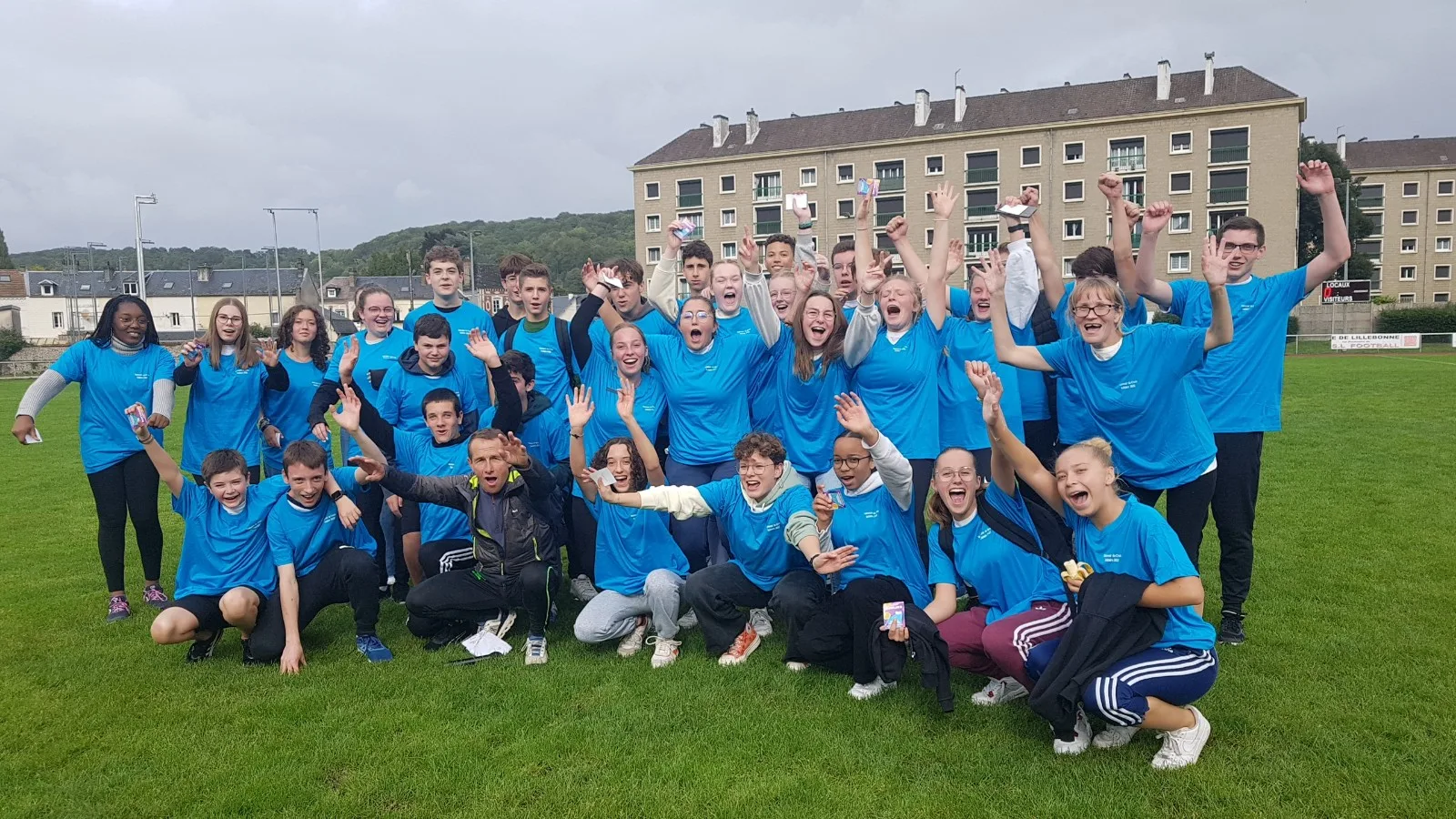 Cross solidaire au lycée